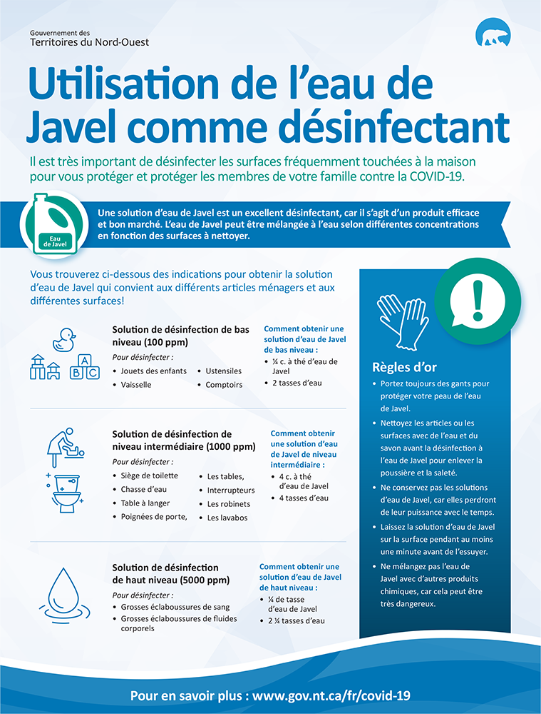 Eau Javel, plus de 6 références